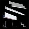 Zentia Gridline Perimeter Angle Trim 3000mm White (Carton of 36)
