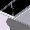 Zentia Gridline Aluminium Transition Angle Trim 3m (Carton of 10)