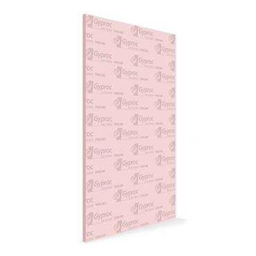 Gyproc Fire-Resistant Plasterboard Fireline Te 3000 x 1200 15mm Red (56)