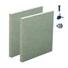 Gyproc Moisture-Resistant Glass Fibre Board Rigidur Bord Te 2400 x 1200 12.5mm