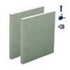 Gyproc Moisture-Resistant Glass Fibre Board Rigidur Te 2400 x 1200 15mm