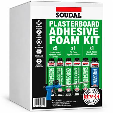 Soudal Plasterboard Adhesive Starter Kit 