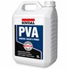 Soudal PVA Adhesive Sealer & Primer White 5Litre