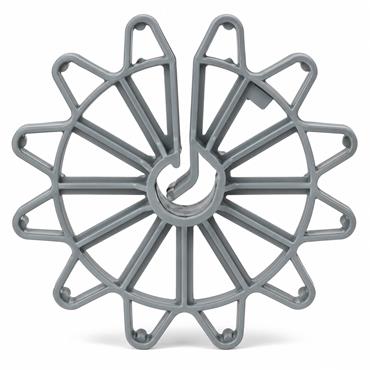 35mm Circular Plastic Concrete Cover Spacer for 12 - 20mm Bar (Pack of 500)