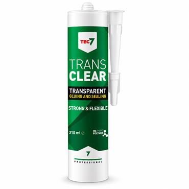 Tec7 Hybrid Polymer Sealant & Adhesive Clear 310ml Cartridge