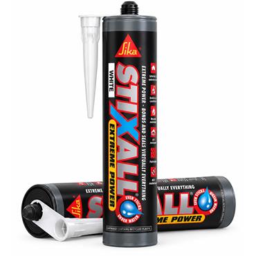 Sika Stixall Extreme Power Hybrid Sealant & Adhesive Clear 290ml