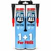 Soudal Fixall Crystal Duo Pack Clear 290ml