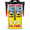 Soudal Fixall Turbo Duo Pack Clear 290ml