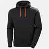 Helly Hansen Logo Hoodie Black Melange