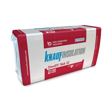 Knauf Insulation OmniFit Slab Glass Mineral Wool Insulation 50mm 1200 x 400mm