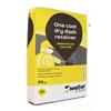 Weber Weberend 1Coat Dash Receiver Render 25kg White