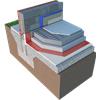 KORE External EPS 70 EWI Insulation Board 250mm 1200 x 600mm Silver