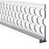 Building Profiles R10 10mm PVC Render Stop Bead White