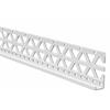 Building Profiles R6 6mm PVC Render Stop Bead White