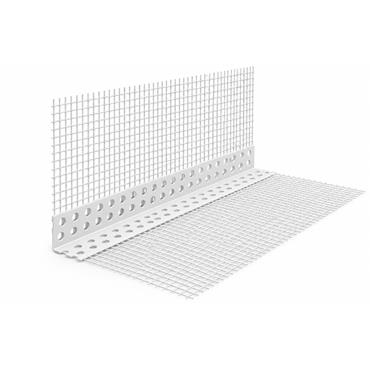 Building Profiles 2500mm PVC Corner Bead White