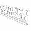 Building Profiles R15 15mm PVC Render Stop Bead White 2.5m