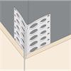 Building Profiles C6 6mm PVC Corner Bead White 2.5m