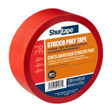 KMS Stucco Red Masking Tape for Render Systems 48mm x 55m