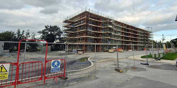 Insulation of The Mills’ Apartments Castletroy