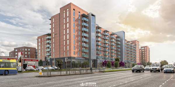 8 Storey Build to Rent Apartments