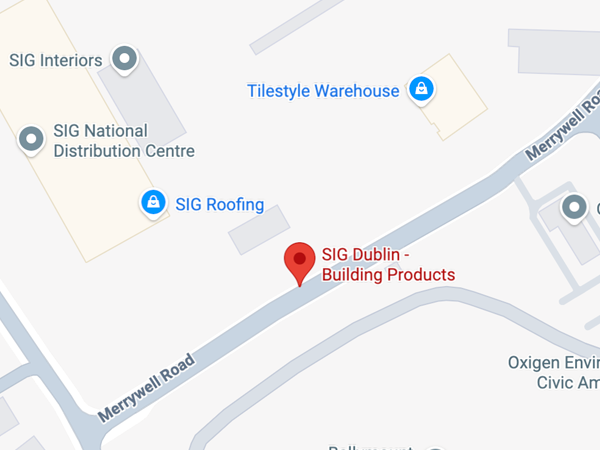 SIG Dublin Regional Distribution Centre location on Google Maps
