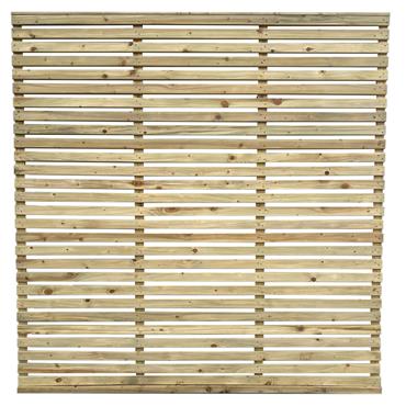 Vista Timber Screen 6' x 6' Pressure Treated Fence Panel