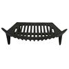 Home Collection 18" Black Cast Iron Fire Grate
