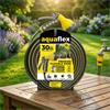 AquaFlex Premium Flexible Garden Hose With 7 Function Spray Gun 30M