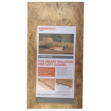 Smartply Loft Pack (3 Sheets) 1220 X 300 X 18mm