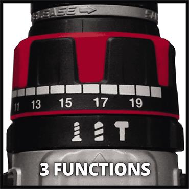 Einhell PXC 18V Professional Brushless 50Nm Combi Drill Kit