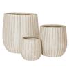 Kae Handmade Sand Fibre Clay Planter Set 44cm