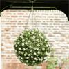 Topiary White Rose Ball 30cm