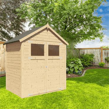Shed 6 x 4ft With 2 Windows