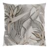 Outdoor Printed Cushion Grey Plant