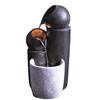 Water Feature  Cascading Jugs  52cm 2LED LV 3-tiers