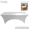 White  Spandex Table Cover