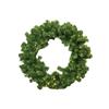 Luxury 80cm Wreath with 80 Warm White Lights