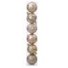 Luxury Pack of 6 Shatterproof 15cm Baubles - Pearl Mix