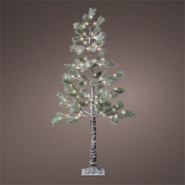 LED Snowy Pine Outdoor Tree H180cm with 96 Lights