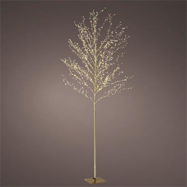 Micro LED Outdoor Tree Gold H150cm with 480 Lights