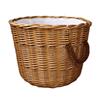 Home Collection Wicker Basket Round Natural