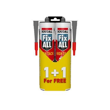 Soudal FixAll High Tack White Duopack 1 + 1 290ml