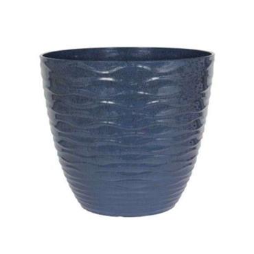 Windermere Glazed Planter Blue 33cm