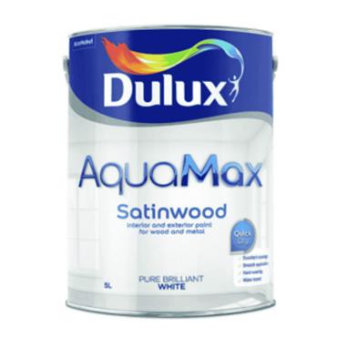 Dulux Aquamax Satinwood White 5L