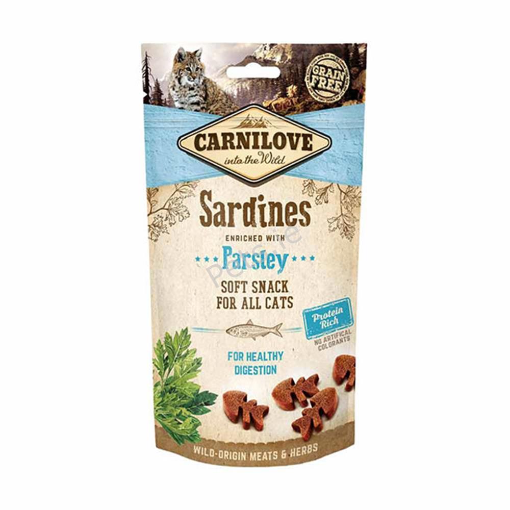 Carnilove Cat Treats Sardines With Parsley Pets.ie Ireland