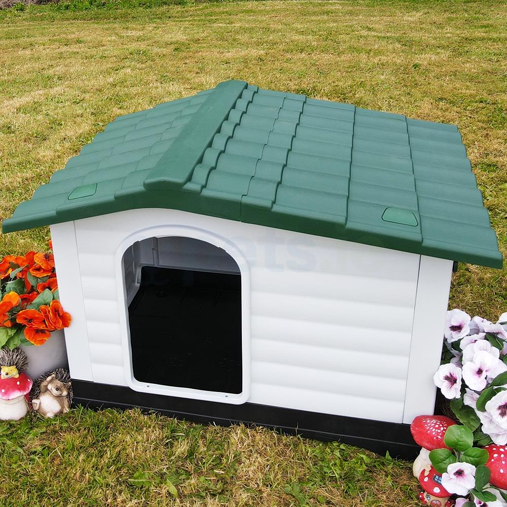 Lodge Dog Kennel Plastic Medium Pets.ie Ireland