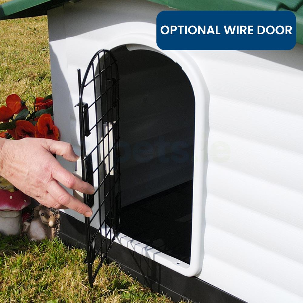 Lodge Dog Kennel Plastic Medium Pets.ie Ireland