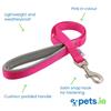 Ancol Viva - Padded Dog Lead - Raspberry - 100cm x 1.9cm