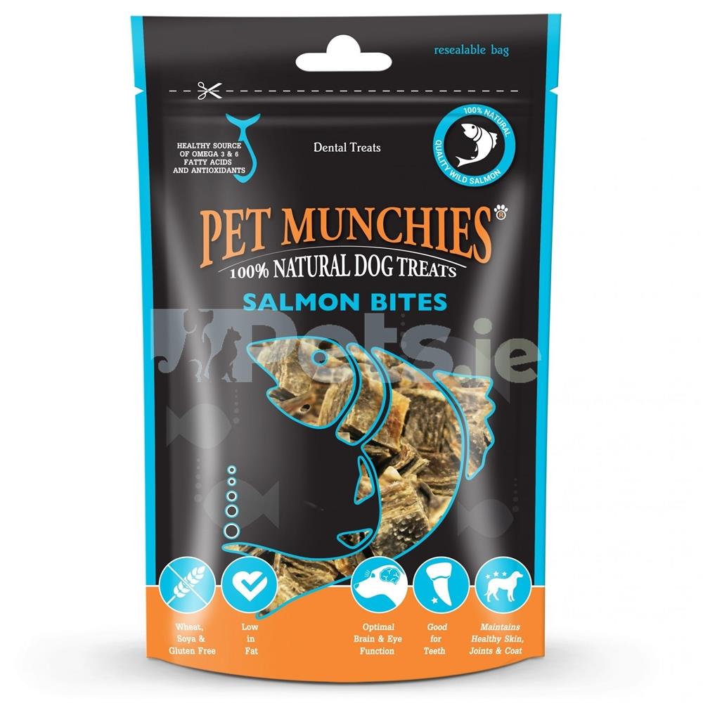Pet Munchies Dental Dog Treats Salmon Bites Pets.ie Ireland