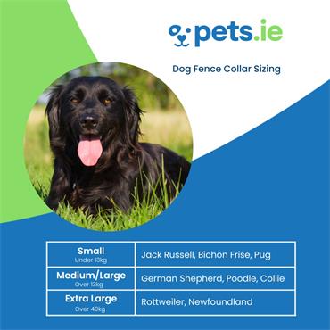 PacDog Rechargeable Dog Fence Collar - Extra Large